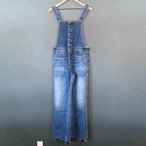 Citizens of Humanity Faye Denim Overalls Small Style# 1704-991 Cut# 48479
